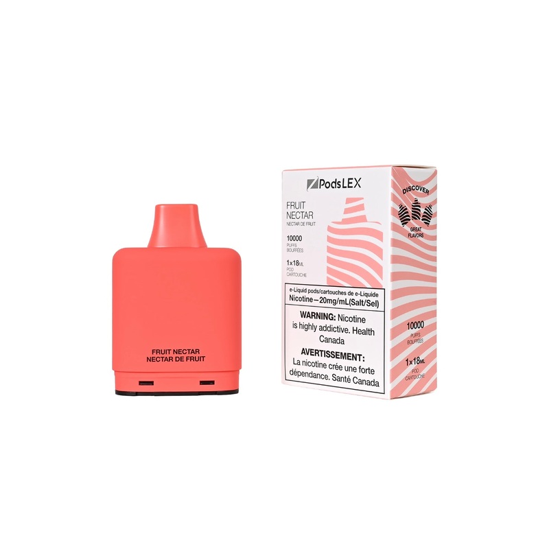 ZPODS LEX Pod System – 10K Puff Vape Pods – Fruit Nectar