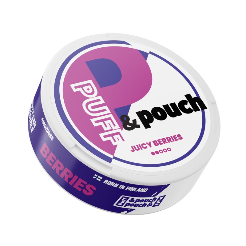 Puff & Pouch Berries 4mg