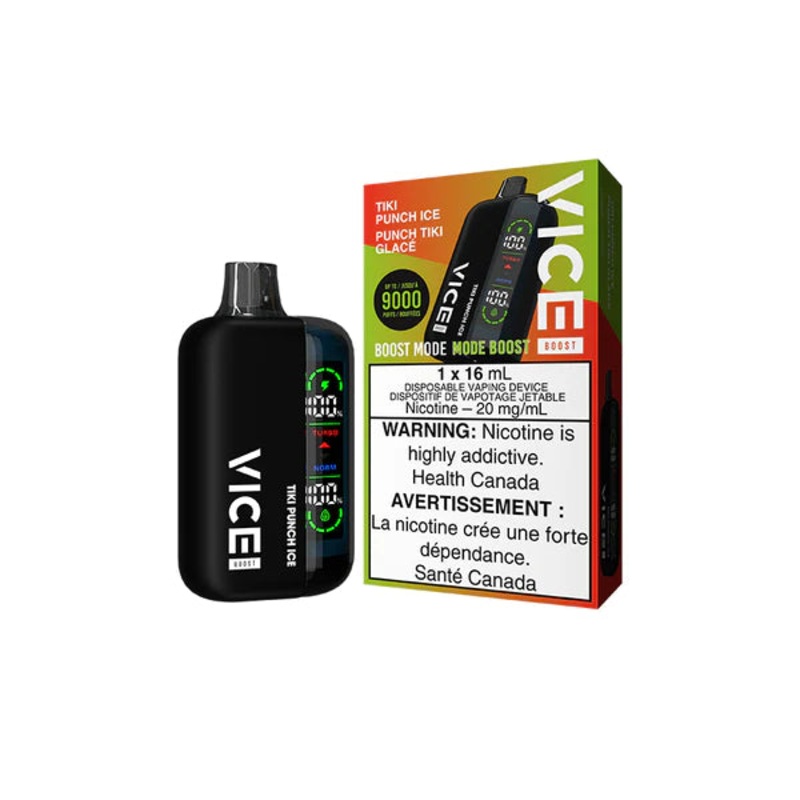 Vice Boost Disposable Vape – 9000 Puffs -Tiki Punch Ice