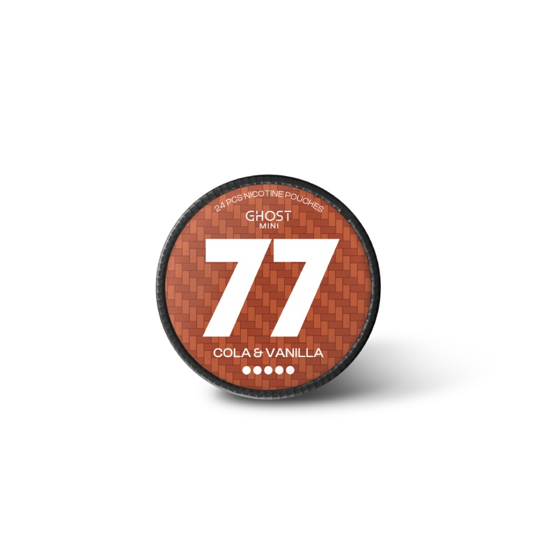 77 Ghost Mini Cola Vanilla Extra Strong