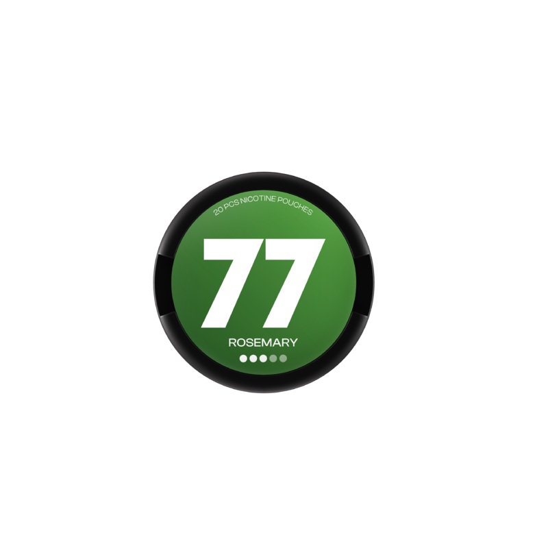 77 Nicotine Pouches Rosemary