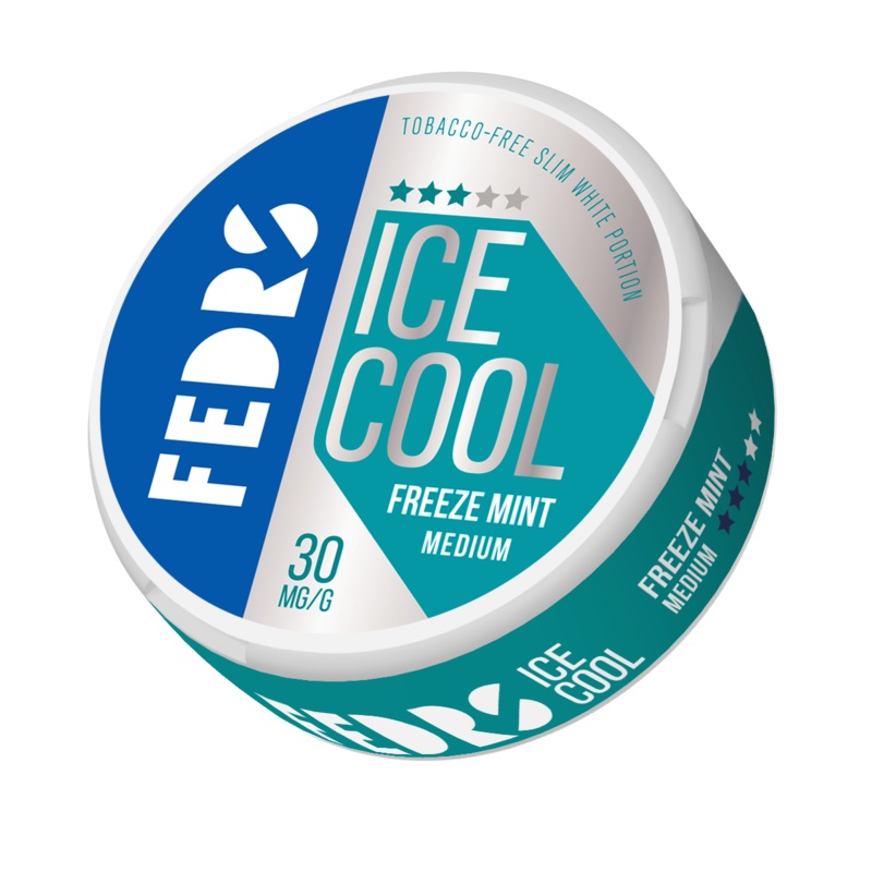Fedrs Ice Cool Medium Freeze Mint