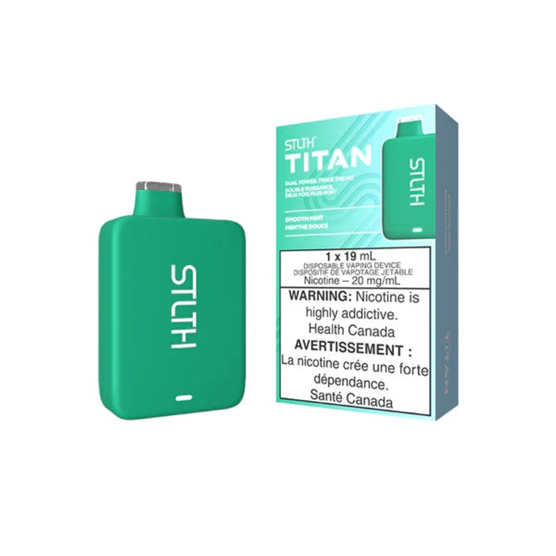 STLTH TITAN Disposable Vape – Smooth Mint