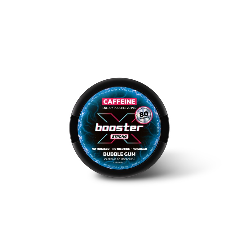 X – Booster Energy Pouches Bubble Gum