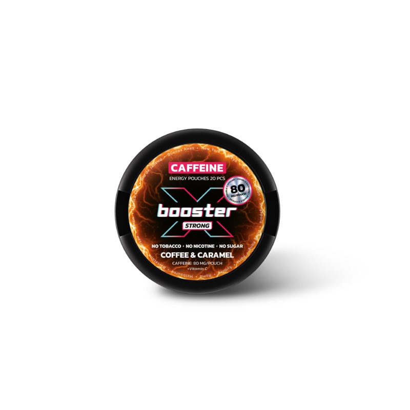 X – Booster Energy Pouches Coffee & Caramel