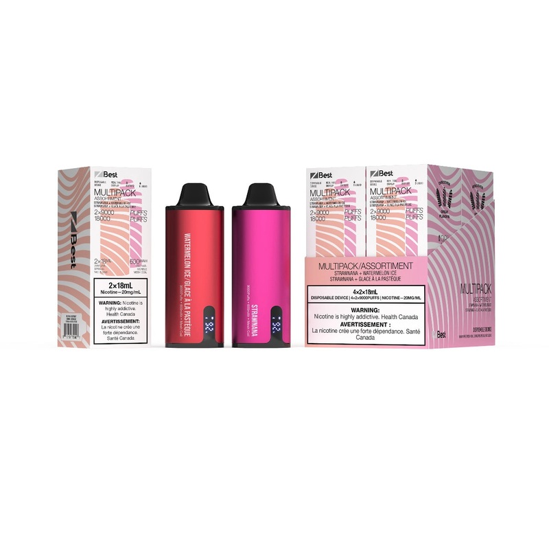 ZBEST Disposable Vape – Zpods – 18K Puffs Combo – Multi Pack