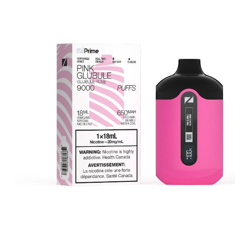 ZPrime Disposable Vape – 9000 Puffs – Pink Glubule