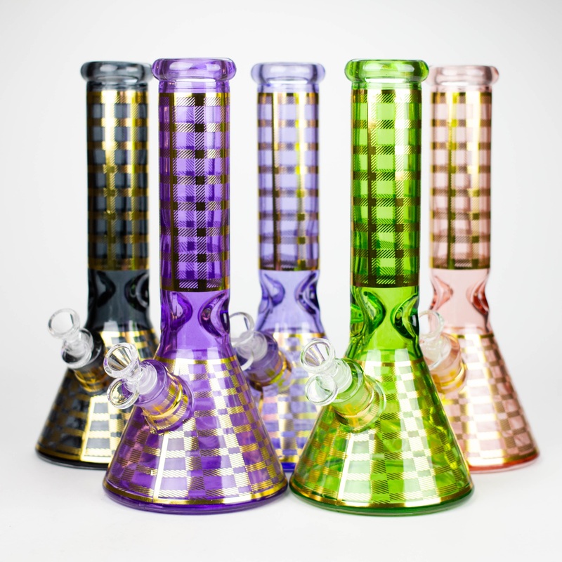 12.5 Soft Glass 7mm Beaker Water Bong