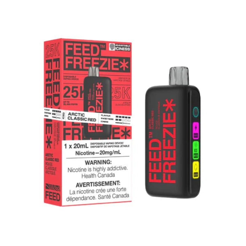 FEED Freezie 25K Disposable – Arctic Classic Red