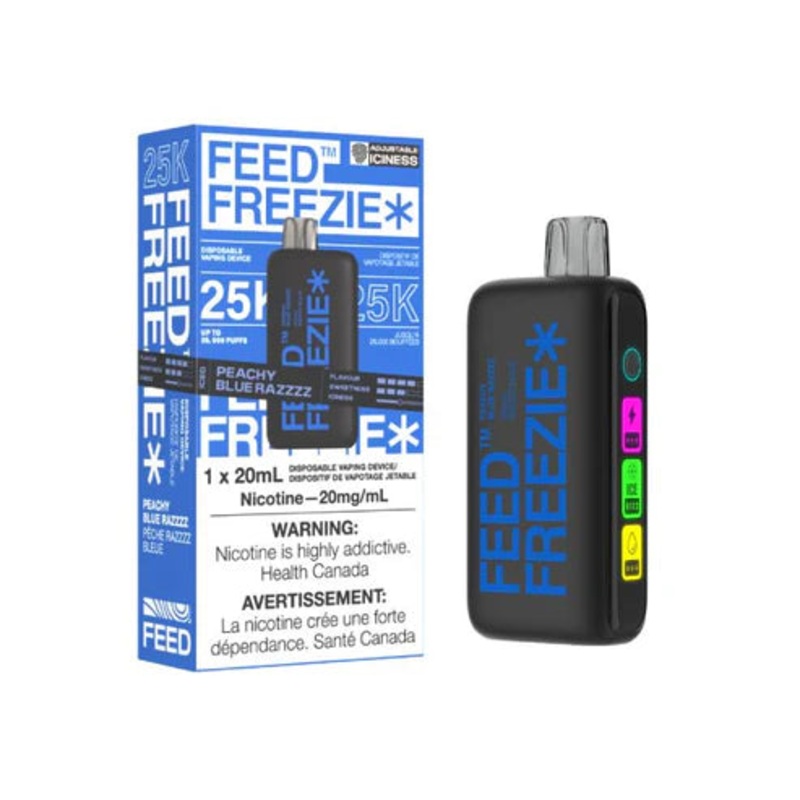 FEED Freezie 25K Disposable – Peachy Blue Razzzz