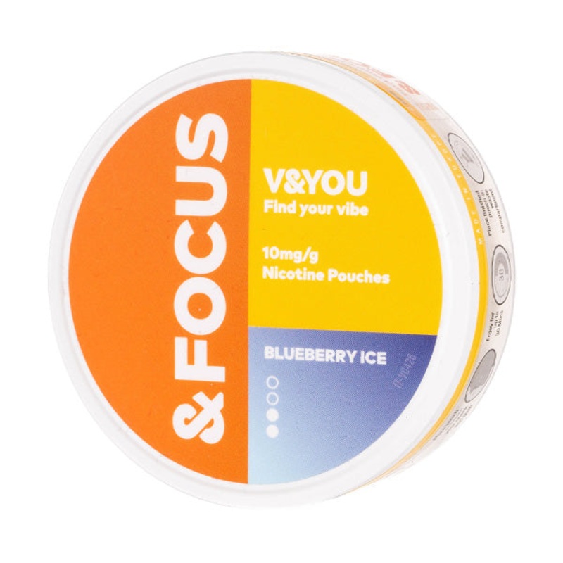 V&YOU – Blueberry Ice &Focus (10mg/g)
