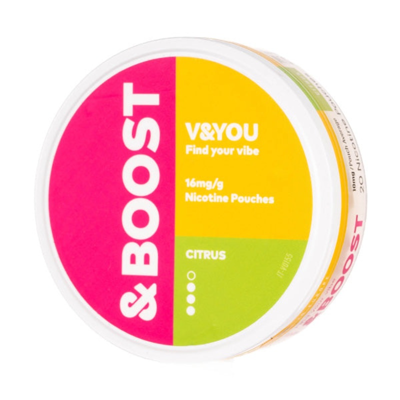 V&YOU – Citrus &Boost (16mg/g)
