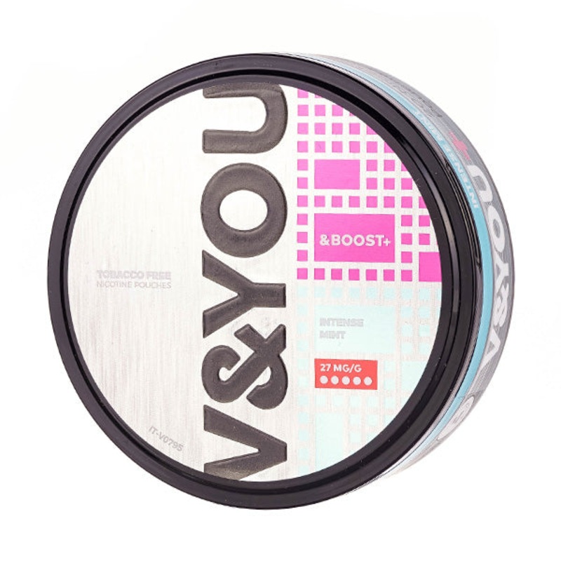 V&YOU – Intense Mint &Boost+ (27mg/g)