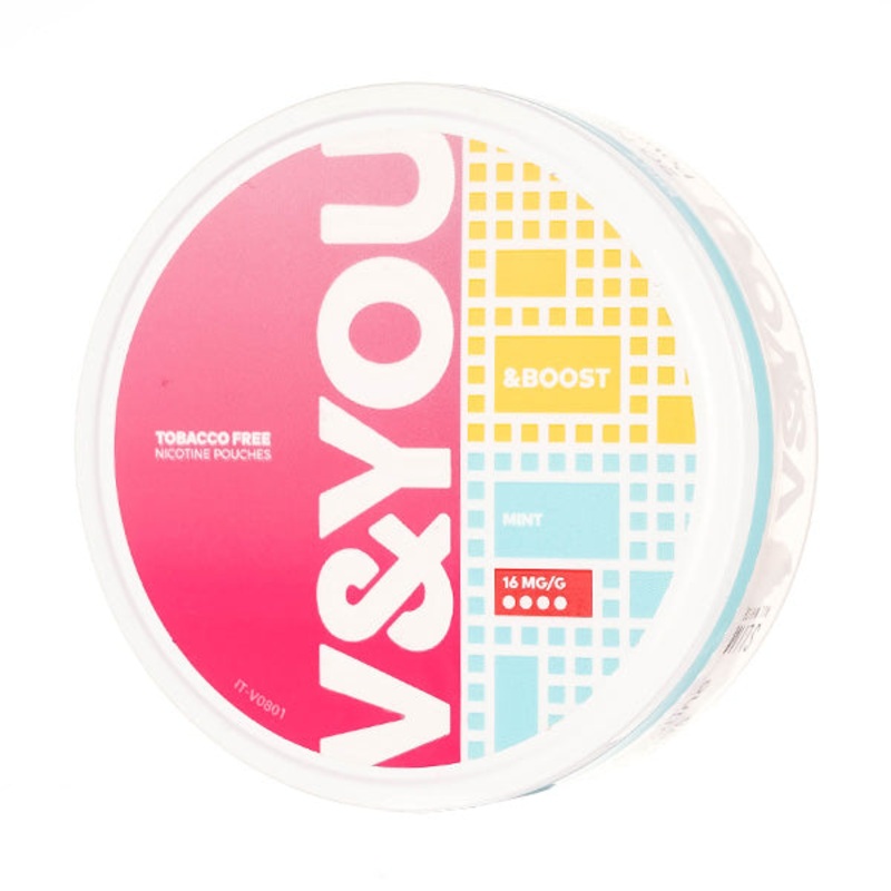 V&YOU – Mint &Boost (16mg/g)