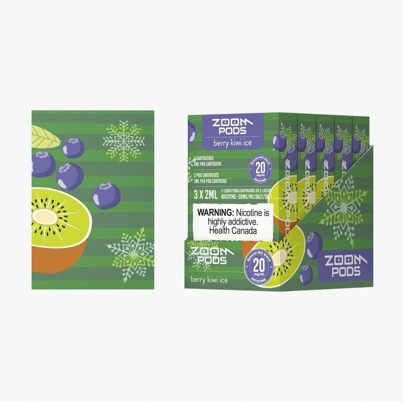 Zoom Pods STLTH Compatible –  Berry Kiwi Ice