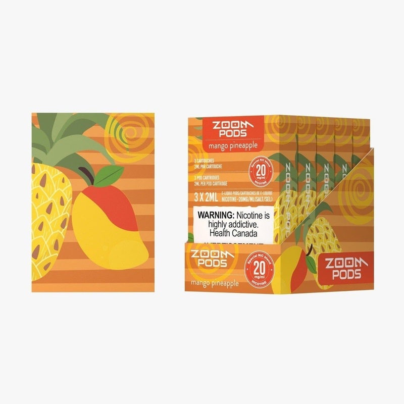 Zoom Pods STLTH Compatible – Mango Pineapple
