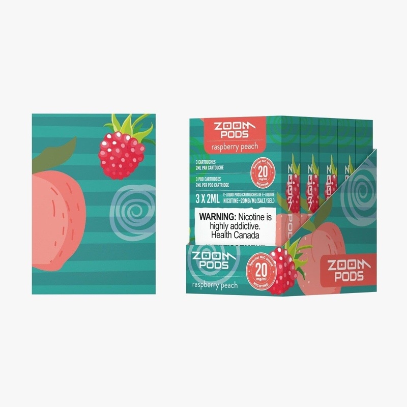 Zoom Pods STLTH Compatible –  Raspberry Peach
