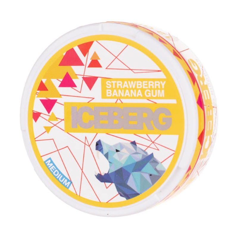 Iceberg – Strawberry Banana Gum (20mg/g)