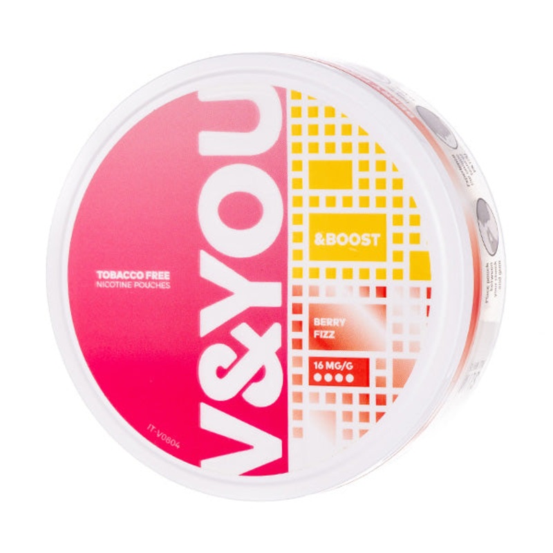 V&YOU – Berry Fizz &Boost (16mg/g)