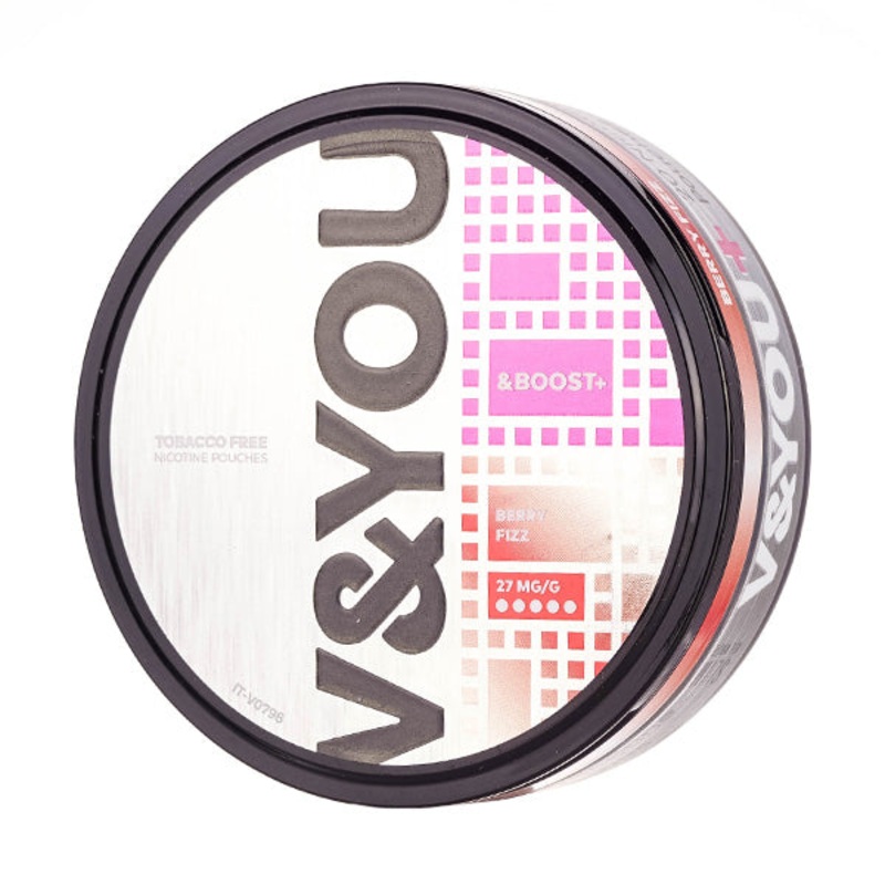 V&YOU – Berry Fizz &Boost+ (27mg/g)