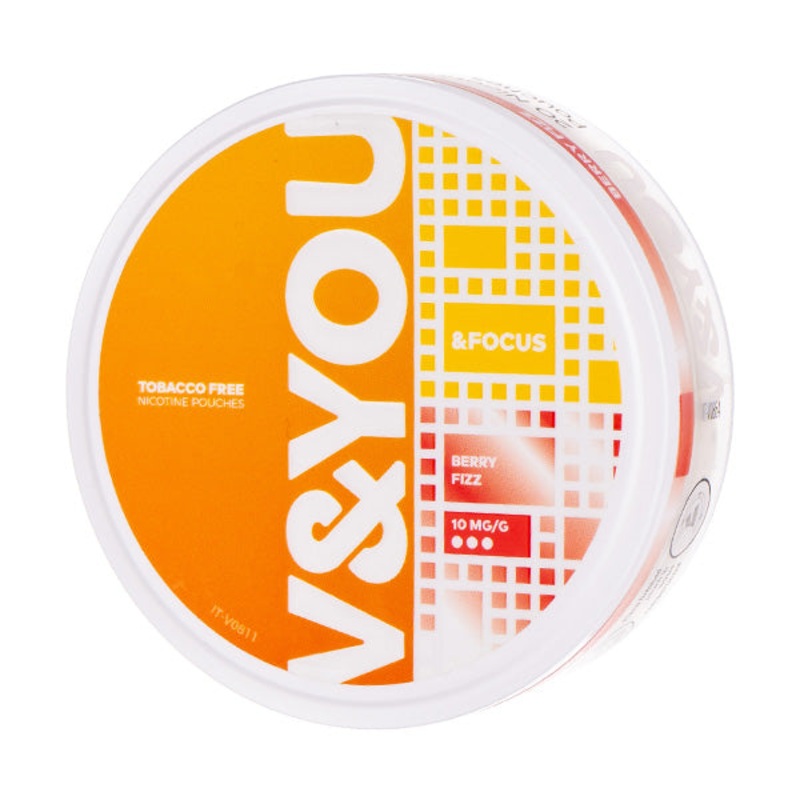 V&YOU – Berry Fizz &Focus (10mg/g)