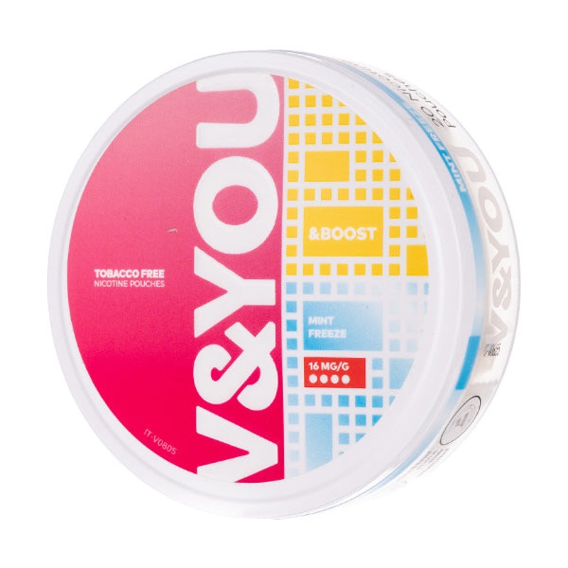 V&YOU – Mint Freeze &Boost (16mg/g)