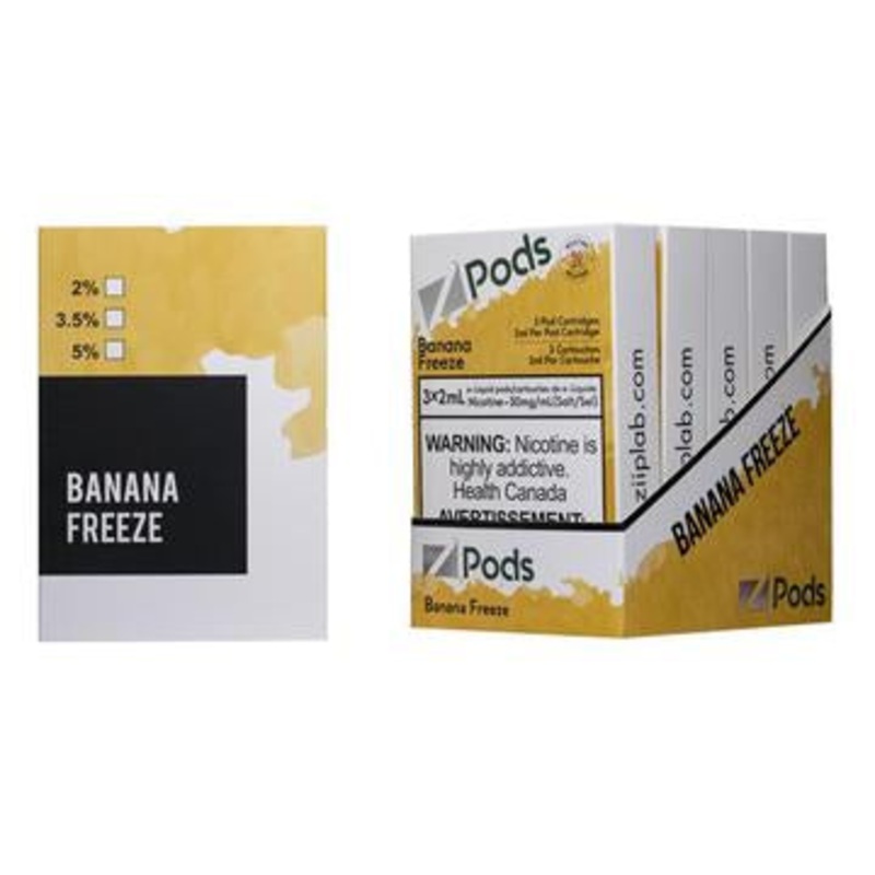 Zpods STLTH Compatible – Banana Freeze