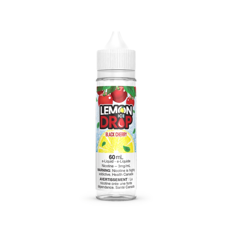 Black Cherry ICE E-juice By Lemon Drop Ice – 60 ML