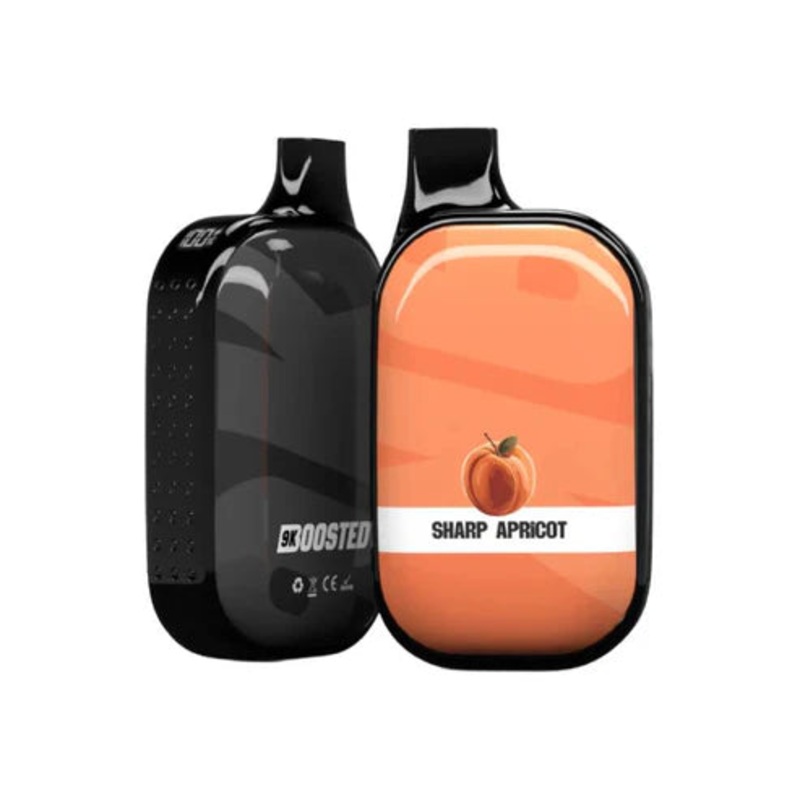 Boosted Bar Disposable Vape – 9K Puffs – Sharp Apricot