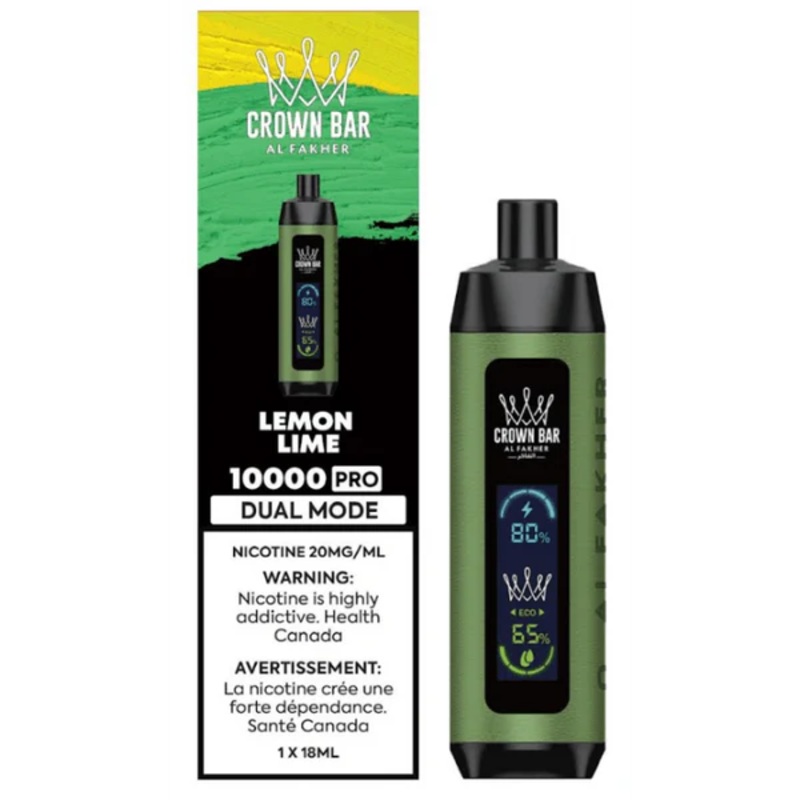Crown – AL Fakher – 10K Disposable Flavour – Lemon Lime