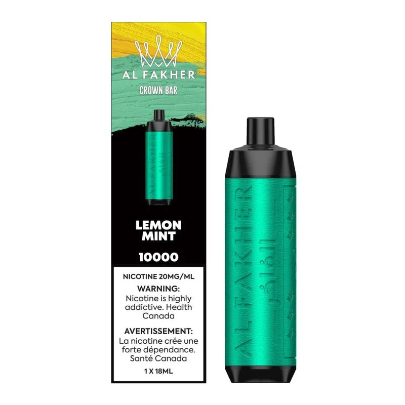 Crown – AL Fakher – 10K Disposable Flavour – Lemon Mint