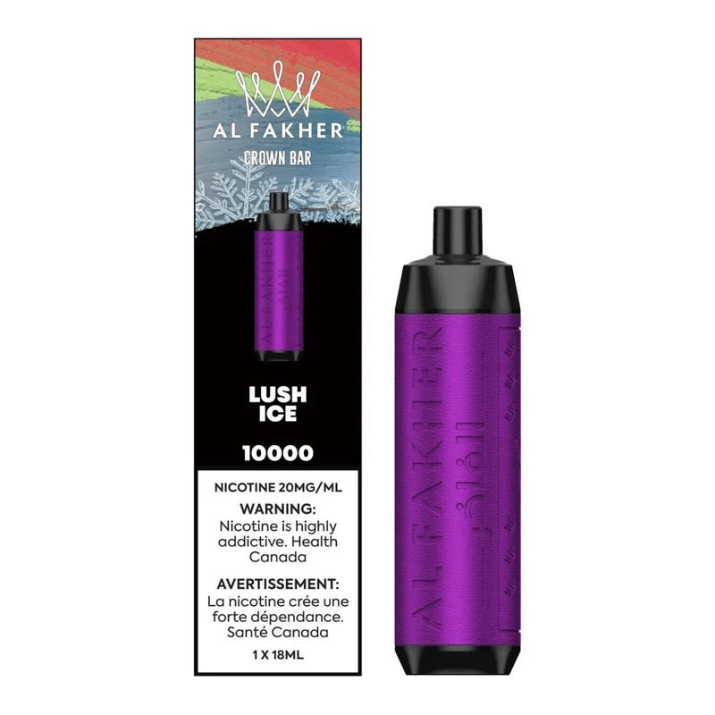 Crown – AL Fakher – 10K Disposable Flavour – Lush Ice