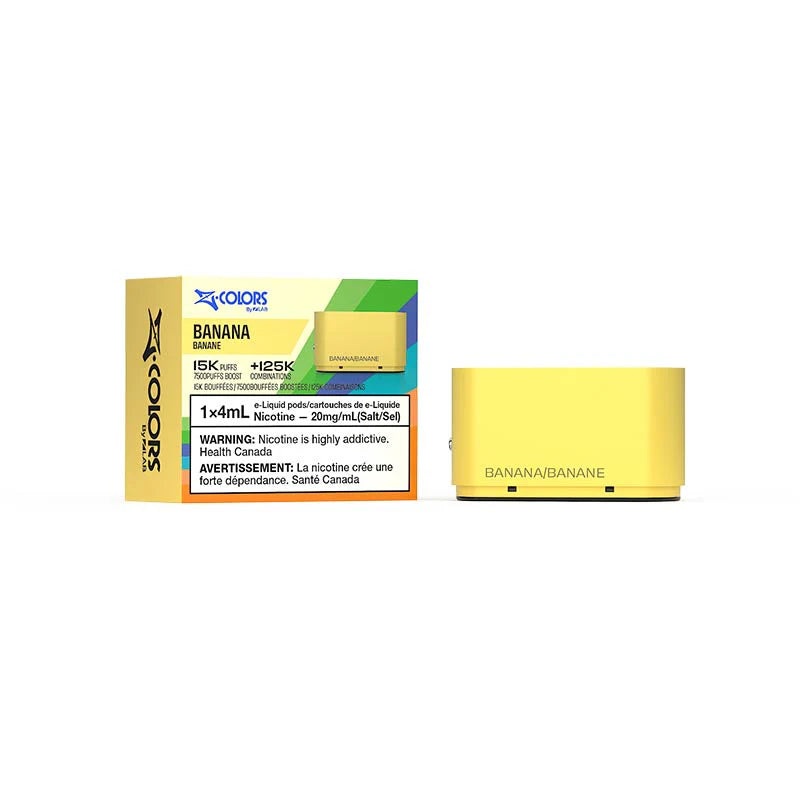 ZColors By ZLand Vape Pod – Banana – 15K Puffs