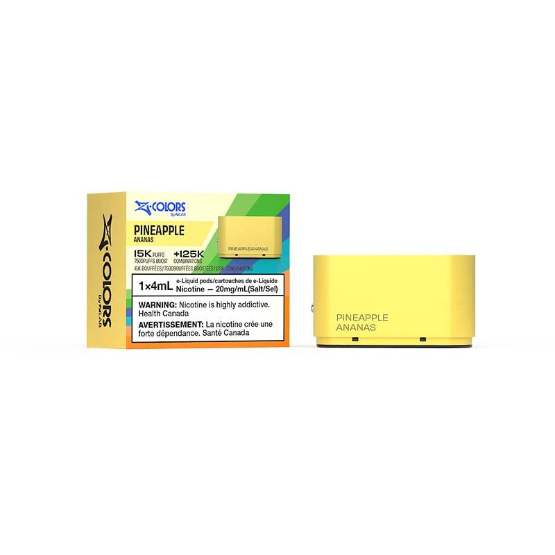ZColors By ZLand Vape Pod – Pineapple – 15K Puffs