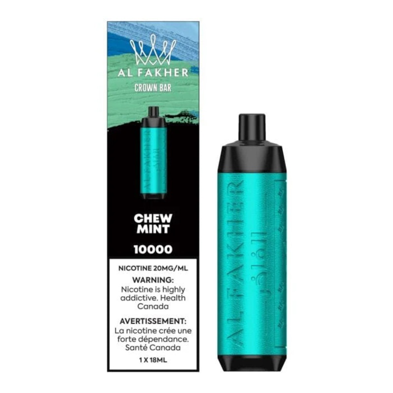 Crown – AL Fakher – 10K Disposable Flavour – Chew Mint
