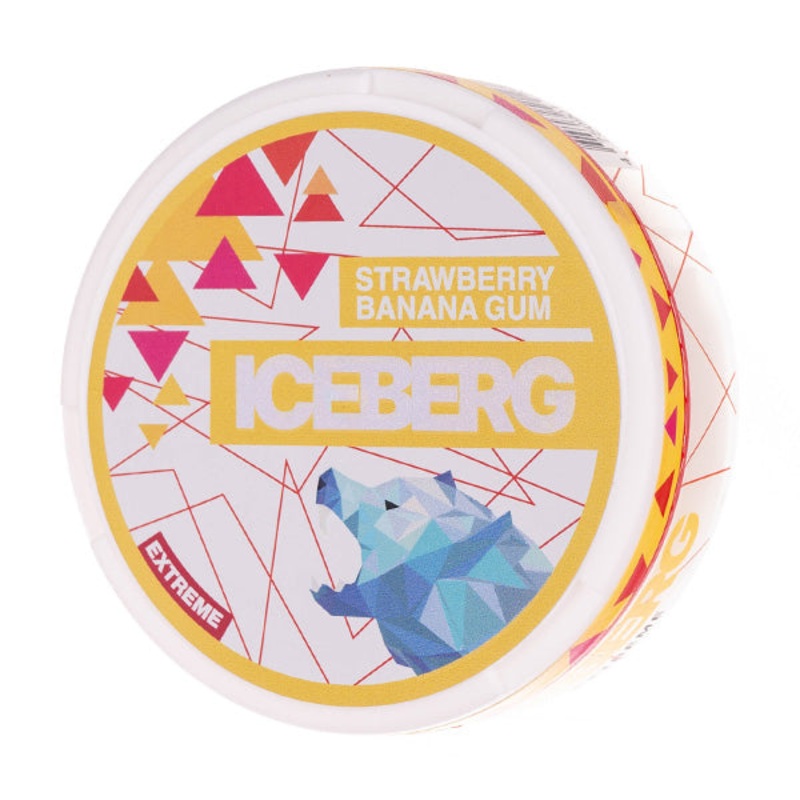 Iceberg – Extreme Strawberry Banana Gum (50mg/g)