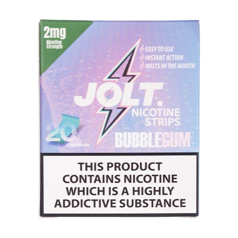 JOLT – Bubblegum Nicotine Strips (2mg)