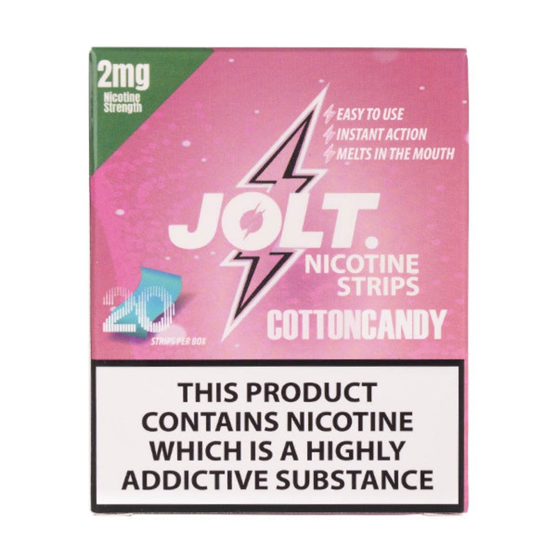 JOLT – Cotton Candy Nicotine Strips (2mg)