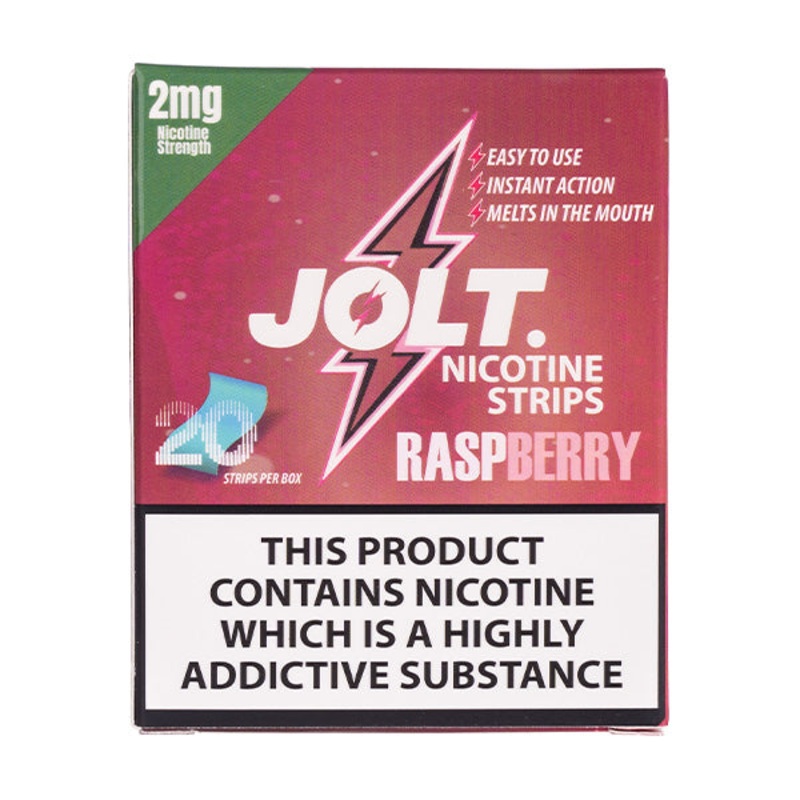 JOLT – Raspberry Nicotine Strips (2mg)