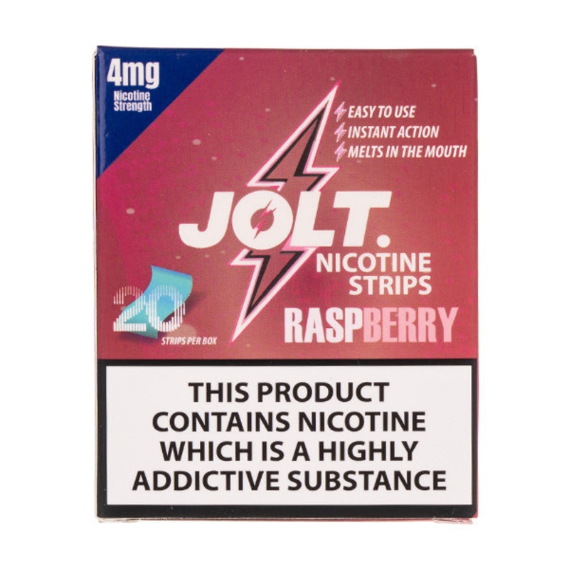 JOLT – Raspberry Nicotine Strips (4mg)