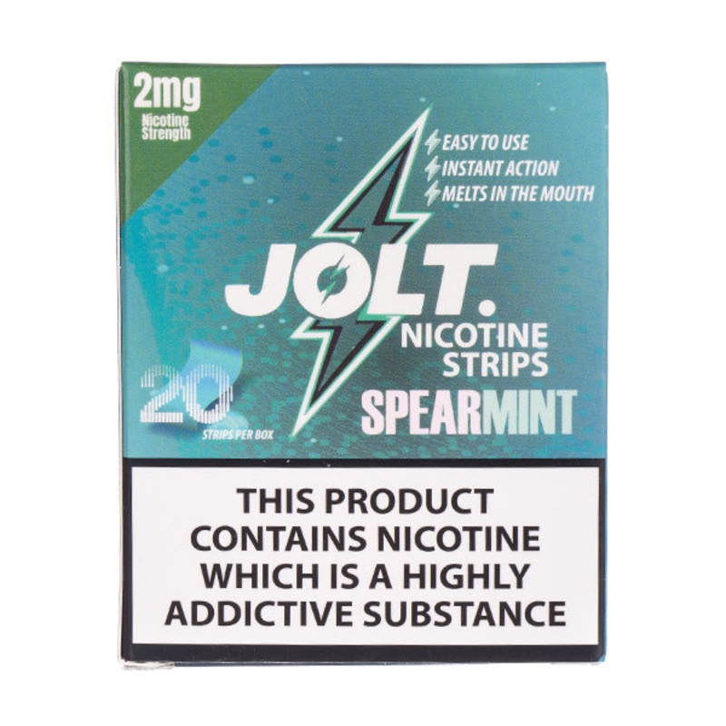 JOLT – Spearmint Nicotine Strips (2mg)