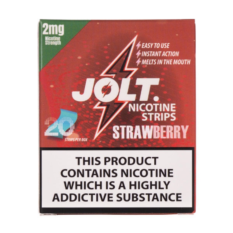 JOLT – Strawberry Nicotine Strips (2mg)