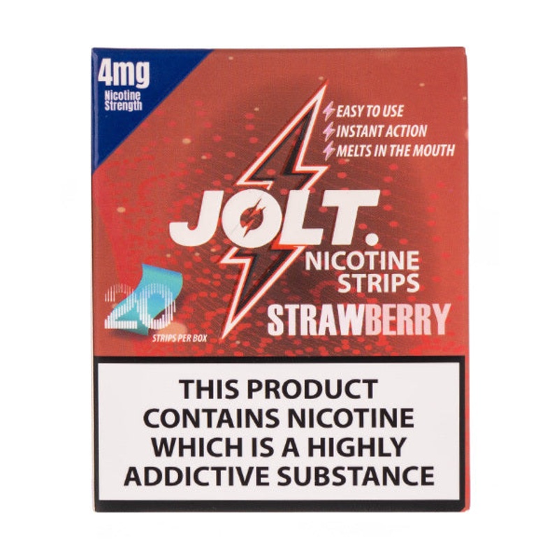 JOLT – Strawberry Nicotine Strips (4mg)