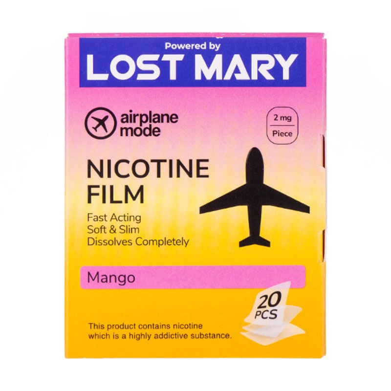 Lost Mary Airplane Mode – Mango Nicotine Film (2mg)