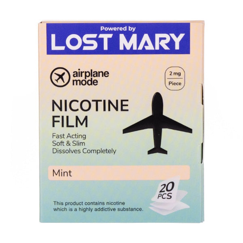 Lost Mary Airplane Mode – Mint Nicotine Film (2mg)