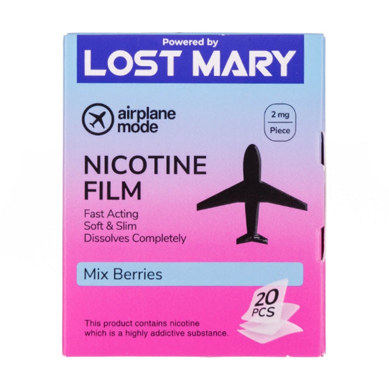 Lost Mary Airplane Mode – Mix Berries Nicotine Film (2mg)
