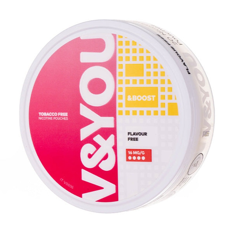 V&YOU – Flavour Free &Boost (16mg/g)