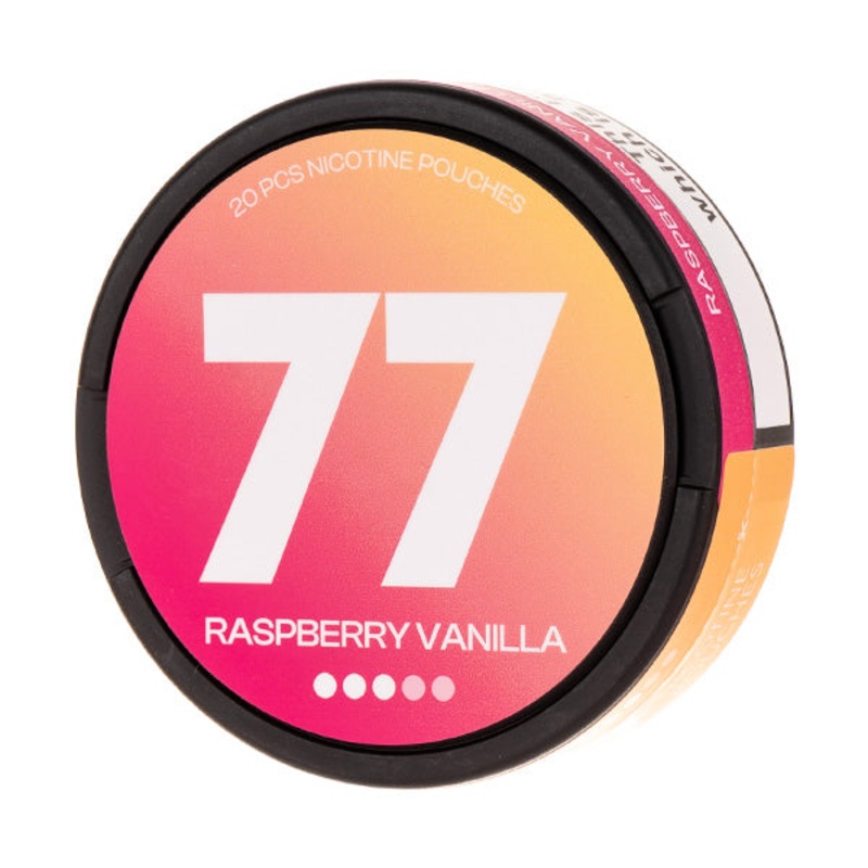77 – Raspberry & Vanilla Medium (10.4mg)