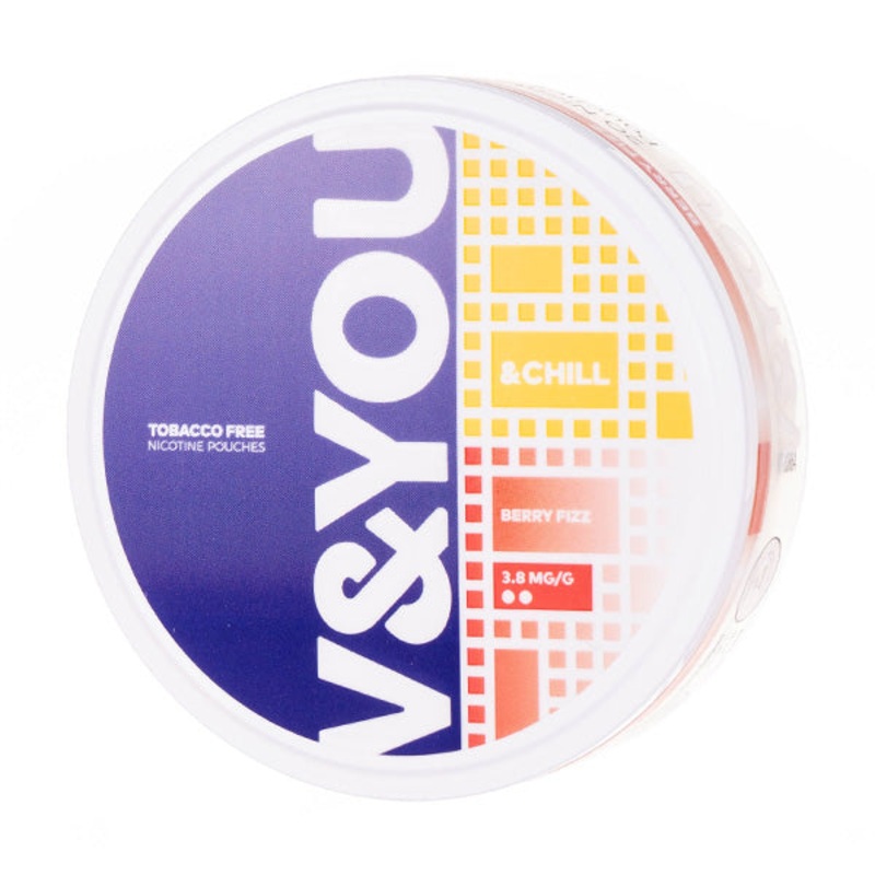 V&YOU – Berry Fizz &Chill (3.8mg/g)
