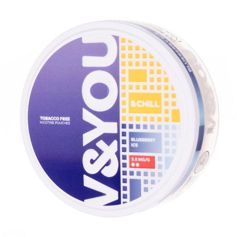 V&YOU – Blueberry Ice &Chill (3.8mg/g)